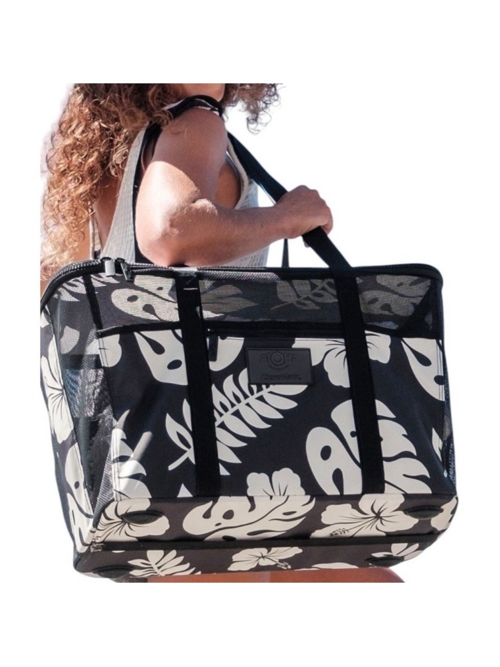 The Aloha Collection CleverMade Collapsible Beach Tote